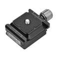 thumbnail image 1 of Aluminum Alloy Quick Release Plate Clamp Adapter with QR Plate, 1 of 6