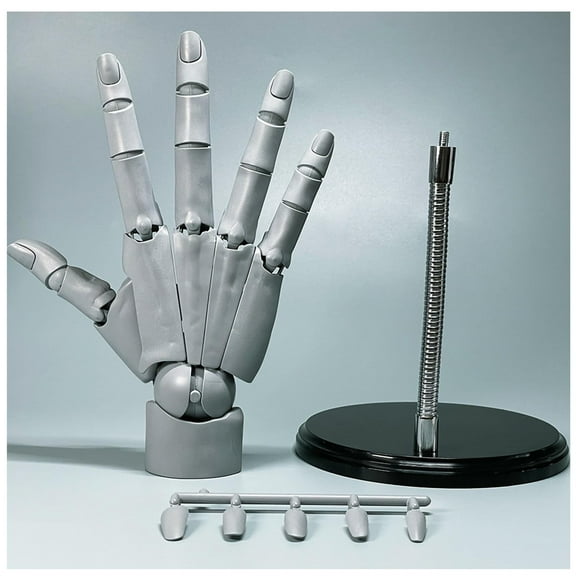 1:1 Flexible Right Hand Manikin Joints Are Moveable For Artists' Display, Sketching & Painting
