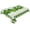 Couleur Multi, variante sur Nappe de la Saint-Patrick 60x120 Pouces, Trèfle Shamrock Chapeau Blanc Lavable Housse de Table pour Fête Pique-Nique Décoration de Souper