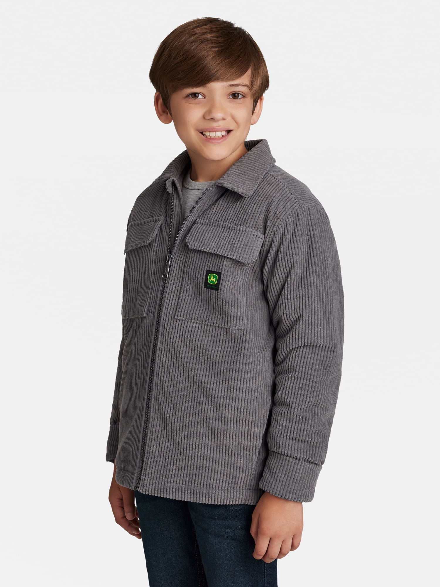 John Deere Boy's Corduroy Tractor Jacket, Sizes 4 - 16