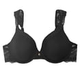 thumbnail image 1 of Brasier Ilusión para Dama, Encaje con Hilo Metalizado Negro Talla 34B, 1 of 5