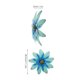thumbnail image 2 of unbranded Metálica De Pared Con Flores Para Ambientes Festivos Y, 2 of 6
