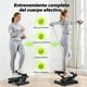 thumbnail image 4 of edx Steppers para Ejercicio, Mini Home Fitness Step con Resistencia, Capacidad de Carga 300 Libras, con Pantalla Digital, para Fitness en Interiores, Negro, 4 of 8