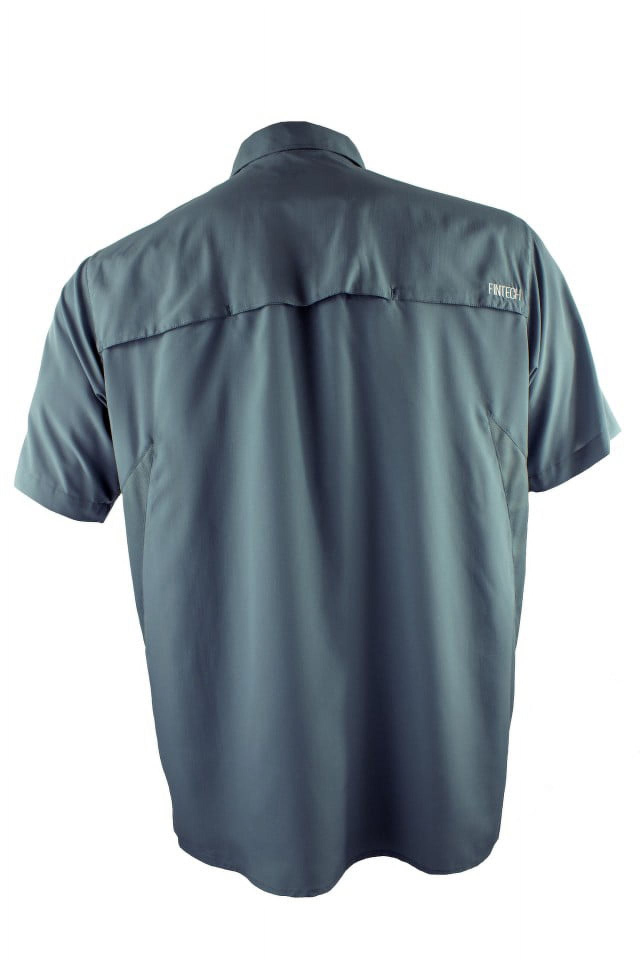 FinTech Short Sleeve Fishing Shirt Men- XL