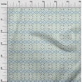 thumbnail image 3 of oneOone Polyester Spandex Light Mint Green Fabric Geometric Craft Projects Decor Fabric Printed By The Yard 56 Inch Wide-BO, 3 of 4