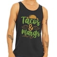 thumbnail image 2 of Tacos and Margs Tank Top Unisex 2X-Large Black, 2 of 5