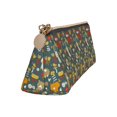 thumbnail image 2 of Xecao Cute Animal Forest Print Leather Pencil Case -Stationery Bag Pen Holder for Work & Office, 2 of 5
