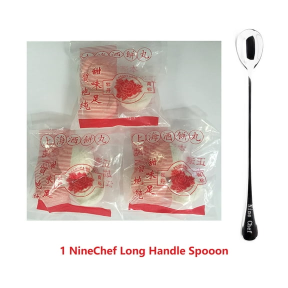 NineChef Bundle - Shanghai Yeast Balls - Chinese Rice Wine Starter - 3 ...
