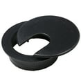 thumbnail image 2 of Rok Hardware 10 Pack Round Grommet, 2" (51mm) Diameter, Made of ABS, Black, 2 of 8