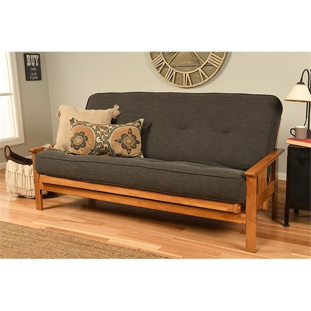 Pemberley Row Fabric Gray Futon Mattress Full Size 75" x 54" x 8" Unassembled