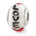 thumbnail image 1 of Reflection Perles QRS2690 Perle en Argent Sterling Amour avec Cœurs Perle en Verre Italien, 1 of 1