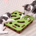 thumbnail image 4 of Billuyoard Juguete de ejercicio para gatos con forma de laberinto, caja de rompecabezas de fieltro, seguro y duradero para gatos de interior, Juguetes para gatos tipo+2, 4 of 6