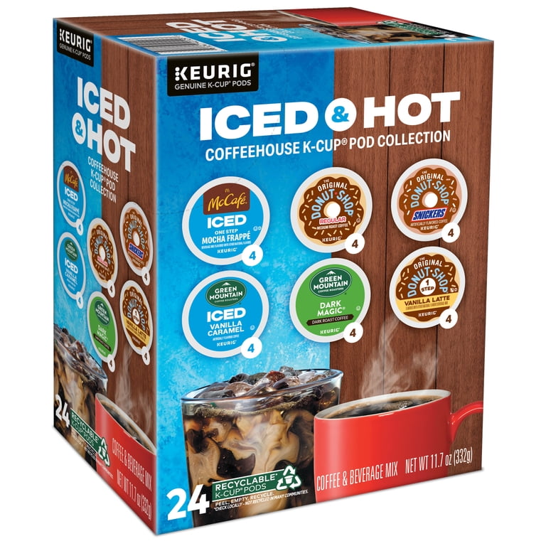 The Original Donut Shop Keurig Iced & Hot Variety Pack, 24 Count