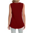 thumbnail image 3 of Bovemsi Camisole Tops for Women Women's Tank 2025 Summer Blouses Casual Sleeveless Shirts Ladies Loose Fit Basic Tanks, 3 of 7