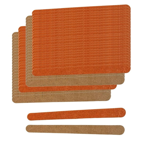 144 limas de uñas - Limas pulidoras de uñas de grano 180 de doble cara - Herramienta profesional compacta reutilizable de doble cara para manicura y pedicura, moldear y alisar las uñas de los dedos y