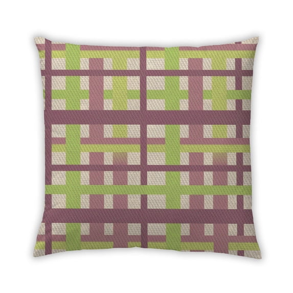 Ahgly Company Indoor Square Contemporary Throw Pillow, 18 inch by 18 inch