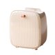 thumbnail image 1 of Fdksdf - Cubo de basura pequeño de escritorio con tapa, cubo doble tipo empuje, bolsa de basura oculta para baño, sala de estar, dormitorio y oficina. Cubo de basura para encimera con pelusa., 1 of 5