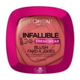 thumbnail image 1 of L'Oréal Paris Infallible 24H Freshwear Blush, Waterproof Soft Matte Finish, 9g, 1 of 7