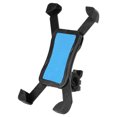thumbnail image 2 of Universal Mobile Phone Mount Bracket Bike Motorcycle Clip Holder Stand for Smart Phone (Blue), 2 of 9