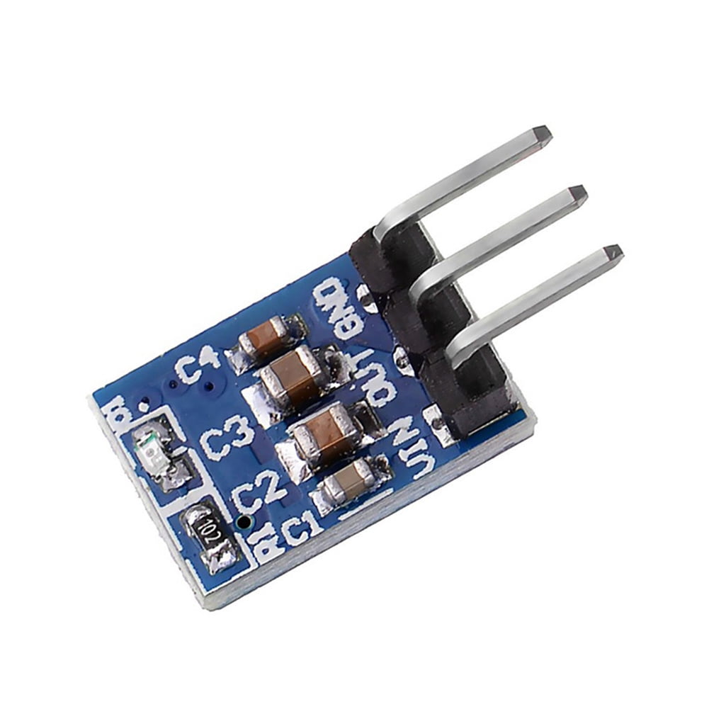 10 Pieces 3 Pins AMS1117-3.3 DC 4.75V-12V to 3.3V Voltage Regulator Step Down Power Supply Buck Module 800mA