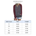 thumbnail image 5 of ADREAMLY Women Color Block Hoodie Casual Drawstring Long Sleeve Sweatshirt with Front Pocket, 5 of 5