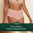 thumbnail image 4 of Depend Silhouette Disposable Underwear Female Waistband Style Medium, 55418, 56, 28 Ct, 4 of 7