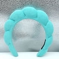 thumbnail image 1 of Diadema de esponja en forma de nube para la parte superior del cráneo, cueva para el cabello, toalla para lavarse la cara, diadema de tela para mujer, 1 of 5