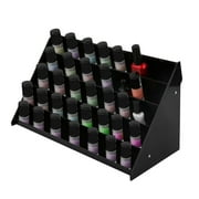 5-Tier Acrylic Makeup Cosmetic Nail Polish Display Rack Organizer Table Counter Tattoo Large Ink Display Stand Holder