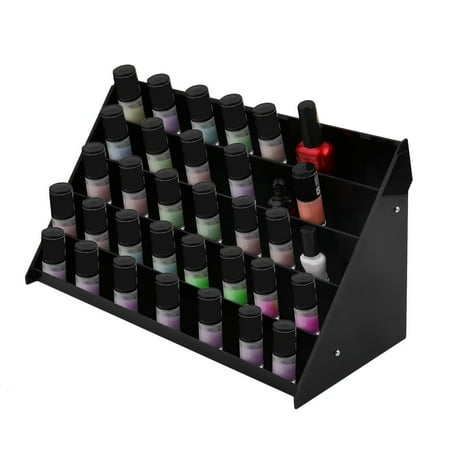 5-Tier Acrylic Makeup Cosmetic Nail Polish Display Rack Organizer Table Counter Tattoo Large Ink Display Stand Holder