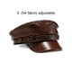 thumbnail image 3 of Guardurnaity Boina de invierno Unisex para hombre y mujer, gorra de cuero Vintage ajustable portátil, sombreros de moda, accesorios para regalos Sombreros, 3 of 6