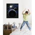 thumbnail image 2 of Wallhogs Earth, Moon and Amp; Mars Glossy Wall Mural, 2 of 2