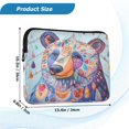 thumbnail image 3 of Laptop Inner Case 13.4x10.2In Laptop Case Is Suitable For 13-14In Laptop For Work Travel Outdoors Colorful Raindrop Bear Pattern, 3 of 7