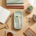 thumbnail image 7 of Large Capacity Mesh Pencil Case Bag, Double Layer Transparent Pen Pouch Organizer, Visible Stationery Storage for Office, Home, Travel, Daily, Gift Seasonal Use, 7 of 7