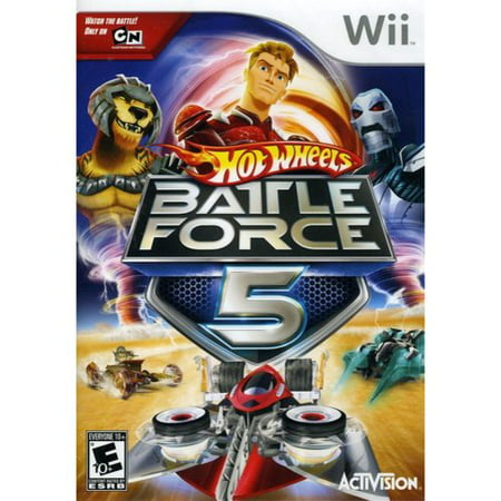 Hot Wheels: Battle Force 5 - Nintendo Wii (Best Wii Games For Kids Under 5)