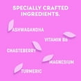 thumbnail image 4 of Pamprin Botanicals Supplement for PMS & Period Support, with Ashwagandha, Magnesium, Turmeric, Vitamin B6, Chasteberry, 22 Count, 4 of 7