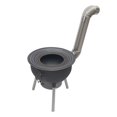 thumbnail image 6 of Multifunction Wood Burning Stove with Grill Rack, Camping Wood Stove, Portable Wood Stove for Camping, 6 of 7