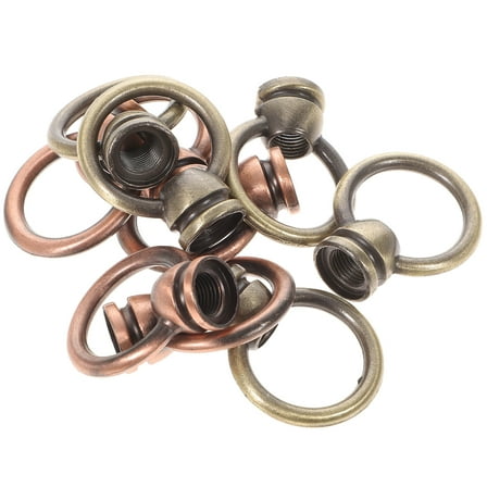 SEWCHICS 10pcs Indoor Light Hooks Heavy Duty for Hanging Lamp Hardware Kit Metal Assorted Color