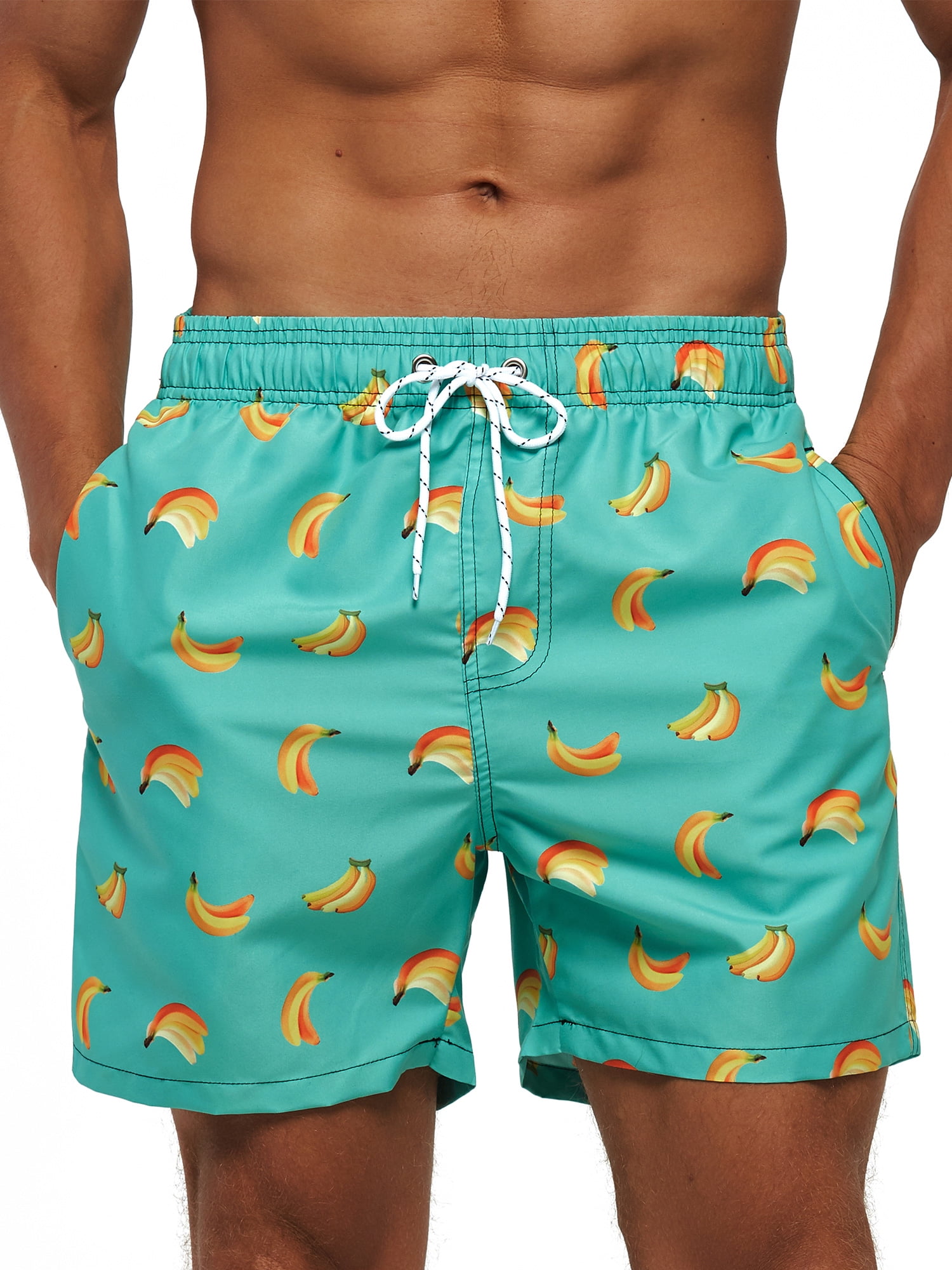 Mens Funny I Do It For The Pizza Quick Drying Moisture Perspiration Surf Pants Swim Trunks