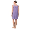 thumbnail image 2 of Aria Sleeveless 100% Cotton Nightgown with Pockets in 36",Women's Sizes XS-5X, 2 of 7
