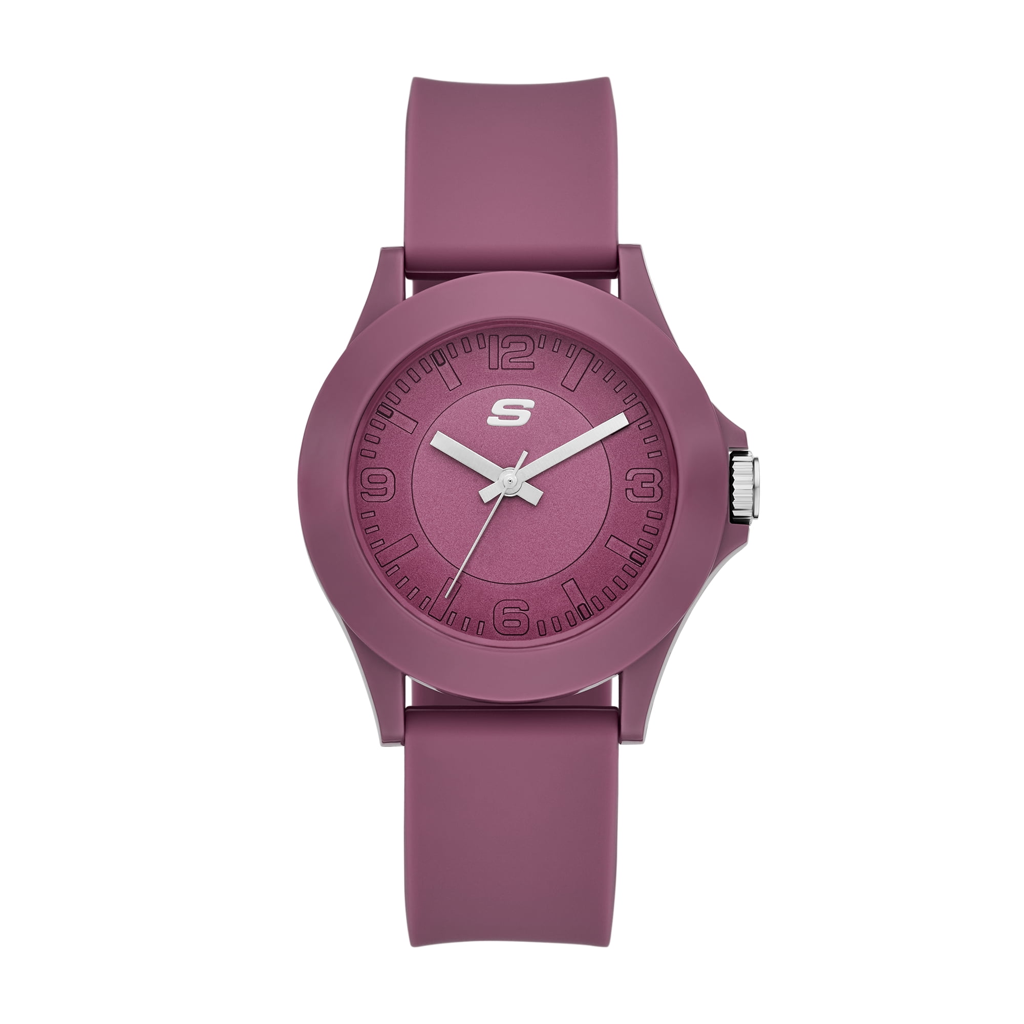 Skechers Women's Rosencrans Analog Pink Silicone Watch