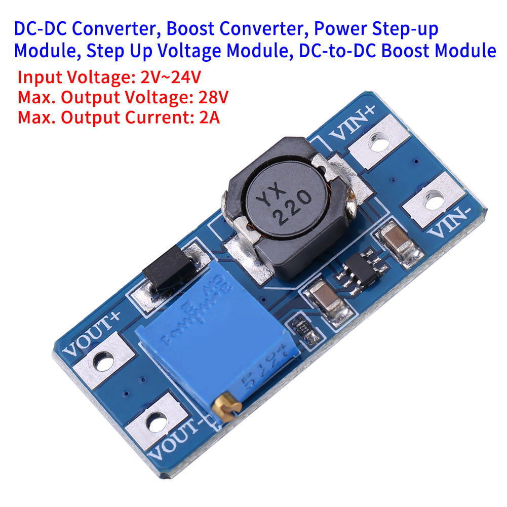 MT3608 2A DC-DC Step Up Converter Booster Power Supply Boost NEW Step-up C0F6 
