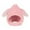 Pink, variant on lnmuld Solid Kids Plush Lamb Big Floppy Ear Earflap Hat Button Chin Strap Fuzzy Warm Winter Helmet Hat for Boys Girls Beige,6 Months-3 Years
