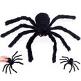 thumbnail image 2 of MesaSe 4pcs Hairy Giant Spider Halloween Prop Haunted House Party In/Outdoor Decor, 2 of 7