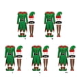 thumbnail image 4 of Disfraz Navideño para Niños Billuyoard Traje Clásico Verde S, 4 of 6