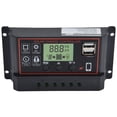 thumbnail image 2 of Solar Charge Regulator, Multiple Protection Functions Solar Charge Controller Safe With LCD Display Screen For Home For Industrial 20A, 2 of 8