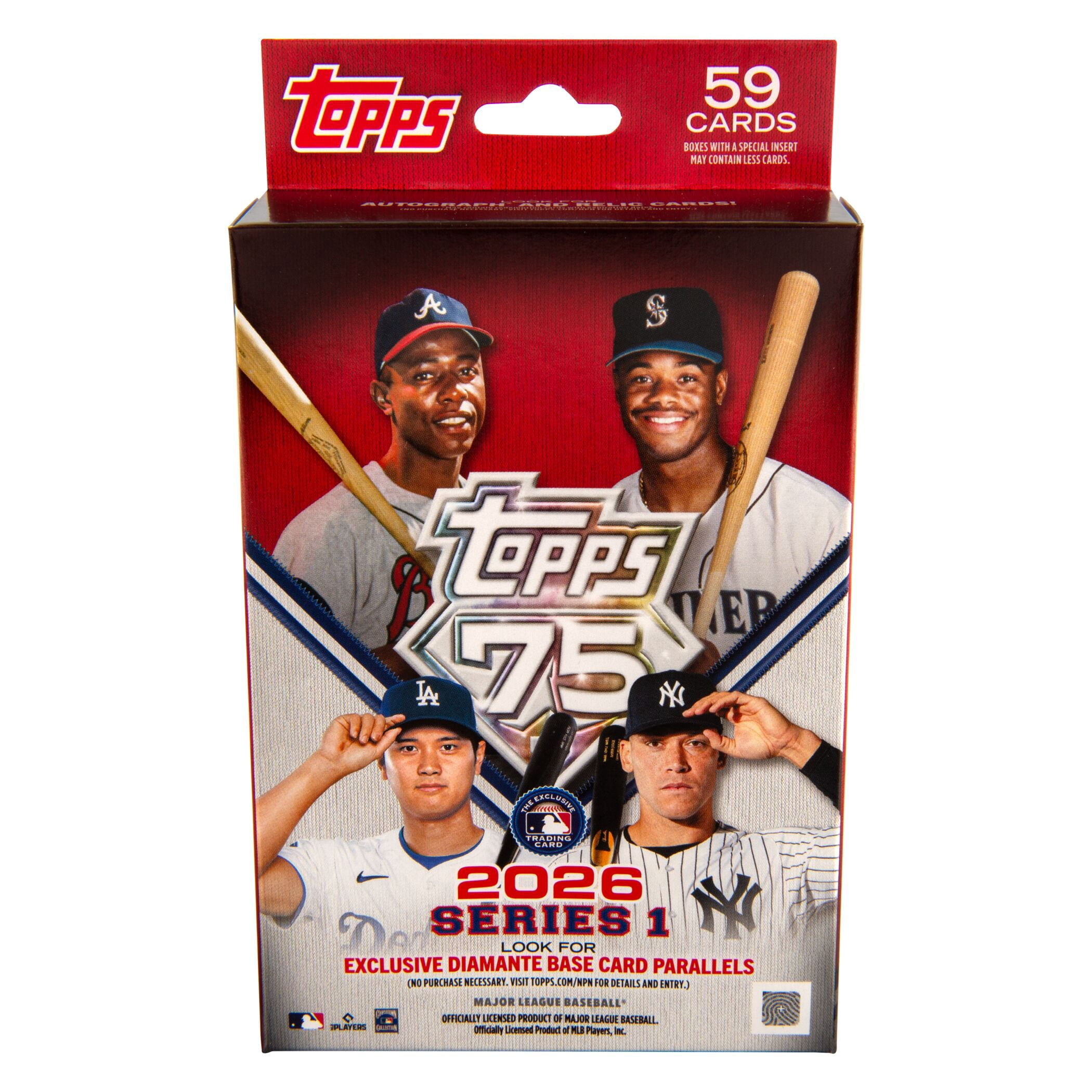 2026 Topps Series 1 Baseball Trading Cards Hanger Box