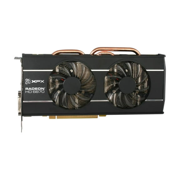 XFX AMD Radeon HD 6870 Double D 1GB GDDR5 PCI Express 2.1 x16 CrossFireX Support Video Card with Eyefinity HD-687A-ZDFC