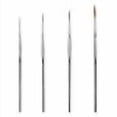 thumbnail image 3 of ZEM Brush Golden Taklon Rounds Brush Set Sizes 2, 4, 6, 8, 3 of 4