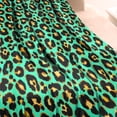 thumbnail image 3 of Leopard Print Flannel Fleece Throw Blanket for Adults - Lightweight and Soft Cheetah Blanket for Bed Sofa Couch - Blanket for all Seasons - 50x60 inches Brown Leopard, 3 of 5