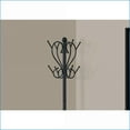 thumbnail image 5 of Coat Racks, 71"H Hall Tree with 8 Hooks & Umbrella Holder | Black | Metal, 5 of 5